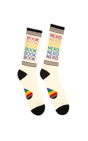 Book Nerd Pride Gym Socks - Small