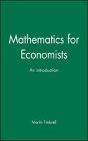 Mathematics for Economists