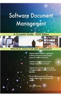Software Document Management A Complete Guide - 2020 Edition