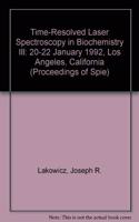 Time-Resolved Laser Spectroscopy In Biochemistry I