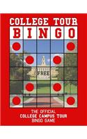 College Tour Bingo: The Official College Campus Tour Bingo Game