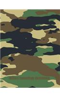 Military Camouflage Sketchbook