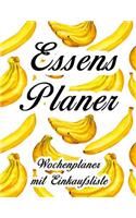 Essensplaner: Sehr großer praktischer Planer - Mit Einkaufsliste - Buch für 52 Wochen - Schöner hochglanz Einband - wie DIN A4