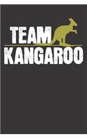 Notebook: Kangaroo Shirt Kangaroos Australian Gift Dot Grid 6x9 120 Pages Journal