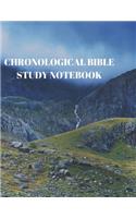 Chronological Bible Study Notebook: 116 Pages Formated for Scripture and Study!