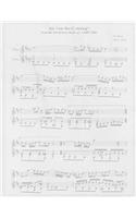 Air ('on the G String') from the Orchestral Suite No. 3 Bmv 1068 J.S. Bach: Blank Sheet Music Standard Manuscript Paper Notebook for Songwriters, Musicians and Composers
