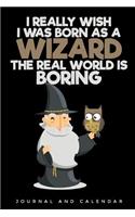 I Really Wish I Was Born as a Wizard the Real World Is Boring