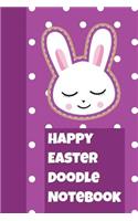 Happy Easter Doodle Notebook
