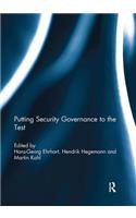 Putting Security Governance to the Test