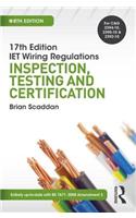 17th Ed Iet Wiring Regulations: Inspection, Testing & Certification, 8th Ed