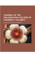 Journal of the Philadelphia College of Pharmacy Volume 5