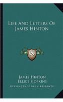 Life and Letters of James Hinton