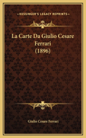 La Carte Da Giulio Cesare Ferrari (1896)