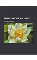 Publications Volume 7: (English)