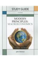 Study Guide for Modern Principles of Macroeconomics