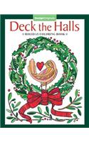 Deck the Halls Holiday Coloring Book