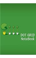 Dot Grid Notebook Green Dot