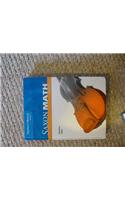 Saxon Math Course 3: Teacher Manual Volume 1 2007(Course 1 2 3)