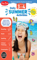 Daily Summer Activities: Between 3rd Grade and 4th Grade, Grade 3 - 4 Workbook: (Daily Summer Activities)