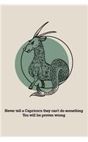 Capricorn Notebook