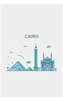 Cairo Minimalist Travel Notebook [Lined] [6x9] [110 pages]