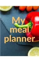 My meal planner / vegetables