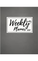 2020 Weekly & Monthly Planner