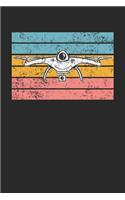 Notebook: Drone Quadcopter 6x9 Dot Grid 120 Pages