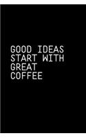 Good Ideas Start With Great Coffee