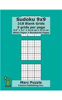 Sudoku 9x9 - 318 Blank Grids