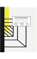 Graph Paper Notebook Quad Ruled 5x5: Geometry and Algebra - Composition Notebook for Girls Boys Students - cute Notebook for College School - Geometric Shapes Design