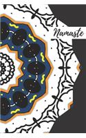 Namaste: cute namaste, novelty namaste, more meaningful life, healing remedies journal, namaste yoga journal, namaste notebook, personal development yourself
