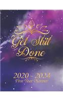 Get Shit Done 2020-2024 Five Year Planner