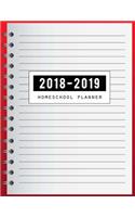 2018-2019 Homeschool Planner