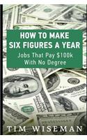 How to Make Six Figures a Year