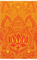The Orange Lotus Flower Book