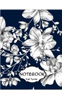 Notebook Journal Bloom Blue