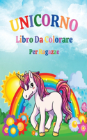 Unicorno - Libro Da Colorare Per Ragazze