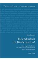 Hochdeutsch Im Kindergarten?