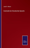 Grammatik der Slovakischen Sprache