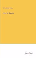 Index of Spectra