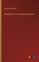 Recherches sur les dialectes tasmaniens