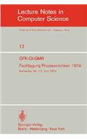 Fachtagung Prozessrechner 1974