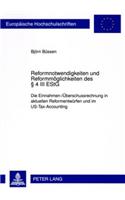 Reformnotwendigkeiten Und Reformmoeglichkeiten Des § 4 III Estg