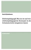 Erlebnispädagogik. Was sie ist und wie sich erlebnispädagogische Konzepte in den Schulunterricht integrieren lassen