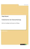 Gütekriterien der Datenerhebung