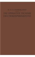 Die Operative Technik Des Tierexperimentes