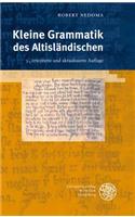 Kleine Grammatik Des Altislandischen