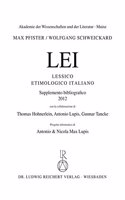Lessico Etimologico Italiano