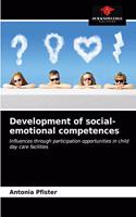 Development of social-emotional competences
